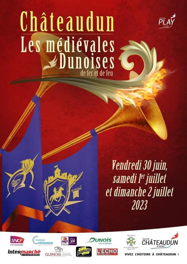 مبيت وإفطار Châteaudun La Dunoise المظهر الخارجي الصورة